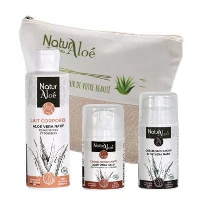 Coffret Quinzaine de la Cosmétique Bio - 3 Soins Aloé Vera | VETYMOD