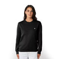 Pull en Coton Biologique Noir Logo HEXXEE | Qualité Premium